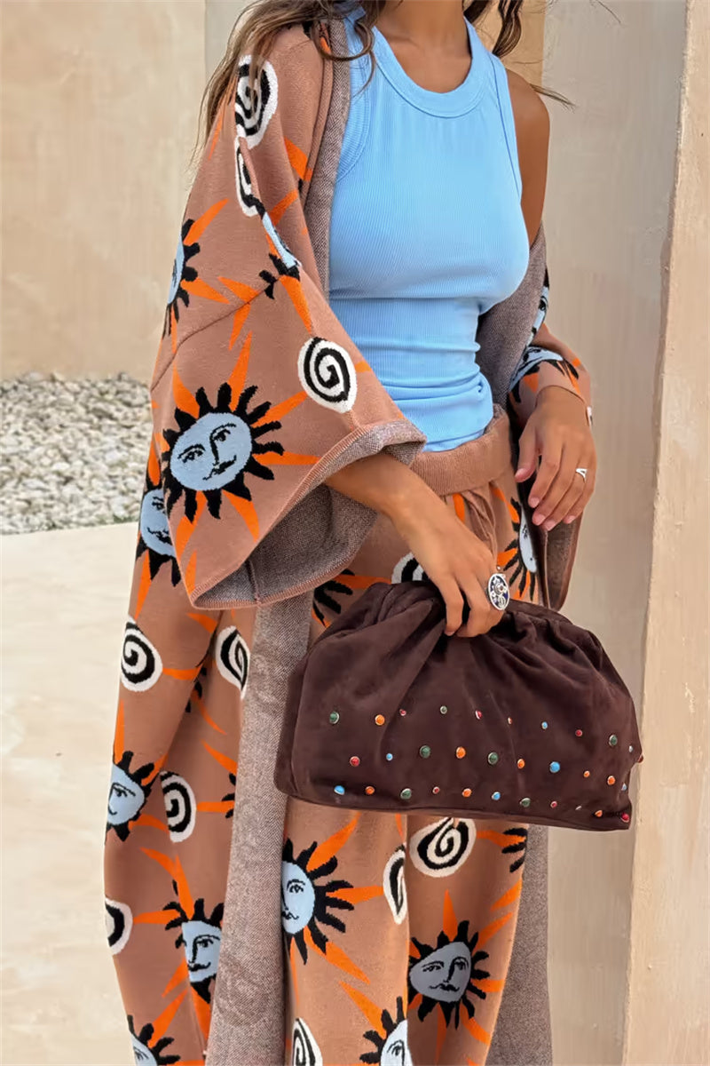 tan lounge set