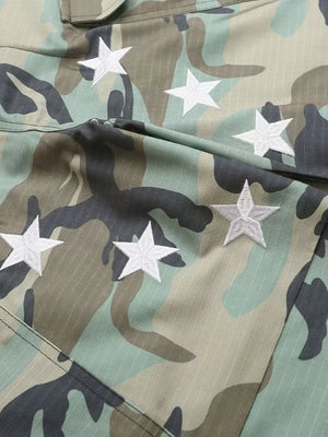 Men's Star Camouflage Cargo Capris option 4