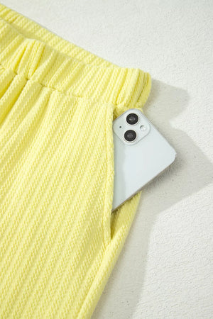 Ribbed Knit Tank And Shorts Set option 10