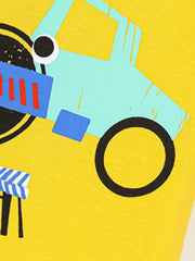 Children's Construction Truck Graphic T-shirt option 5