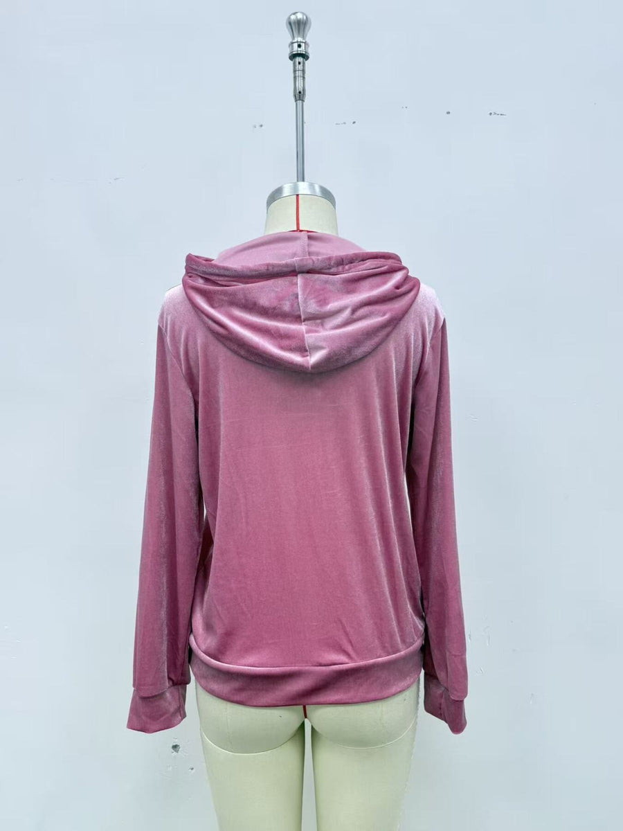 100% polyester Care instructions: Machine wash cold pullover hoodie in Black with relaxed silhouette