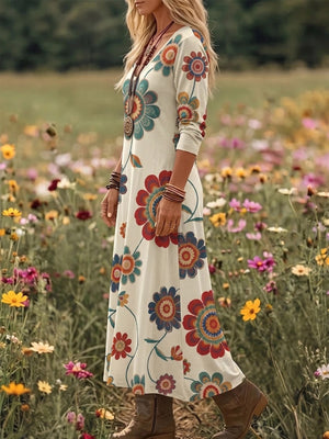 100% polyester Care instructions: Machine wash cold maxi dress in teal with A-line silhouette