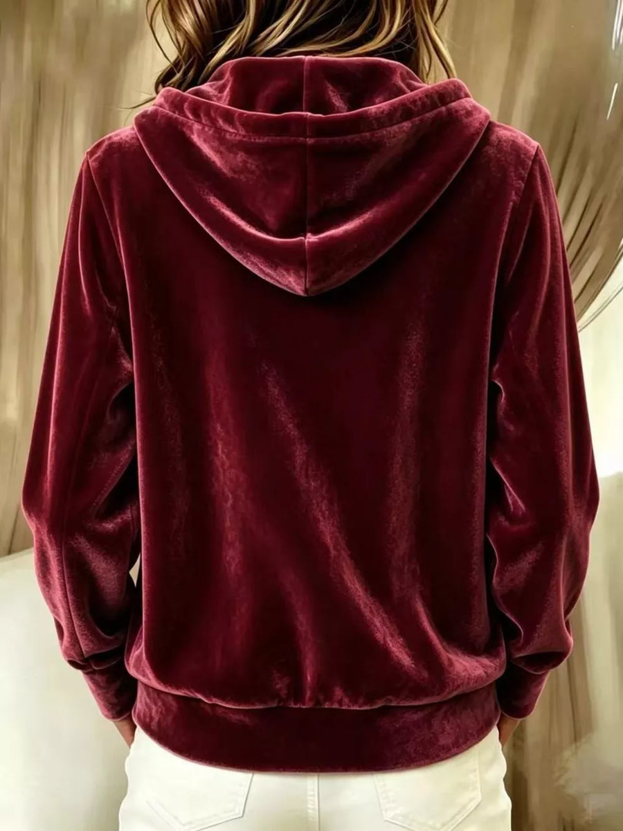 modern hoodie in Gray with hooded
