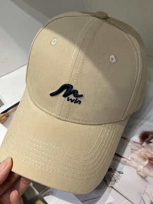 Khaki Embroidered Causal Baseball Cap