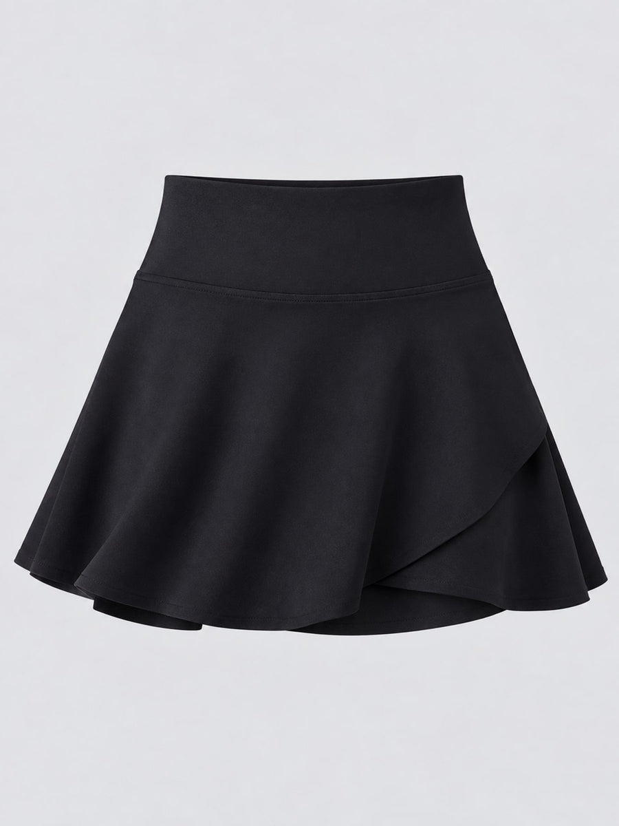 mini skirt in blush pink