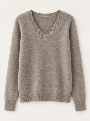 Emerald Green v-neck sweater