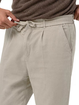 Men's Casual Drawstring Pants Plus Size in Deep Teal, view 19