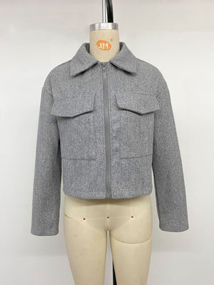 jacket in Gray