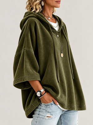 Gold pullover hoodie