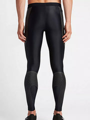 90% polyester, 10% spandex Care instructions: Machine wash cold leggings in Black with fitted silhouette
