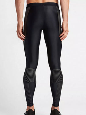 90% polyester, 10% spandex Care instructions: Machine wash cold leggings in Black with fitted silhouette