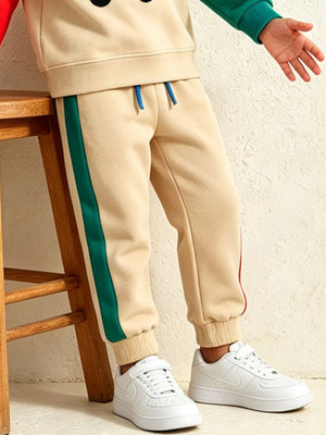 royal blue sweatshirt and jogger set with hip-length, full-length and pullover, drawstring, elastic