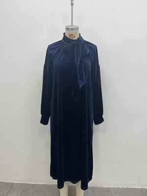 midi dress in Black Forest