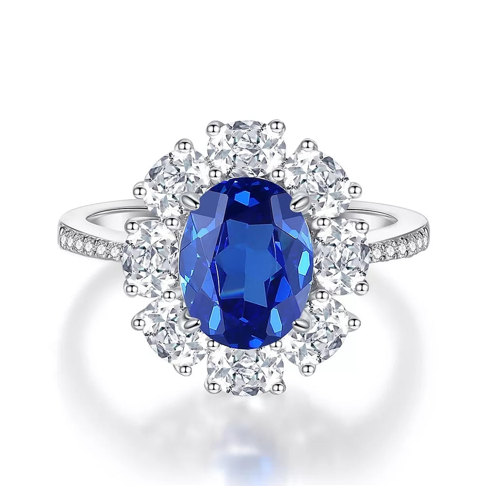 glam ring in Royal Blue with n/a