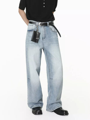 78 wide-leg jeans in Blue with wide-leg silhouette
