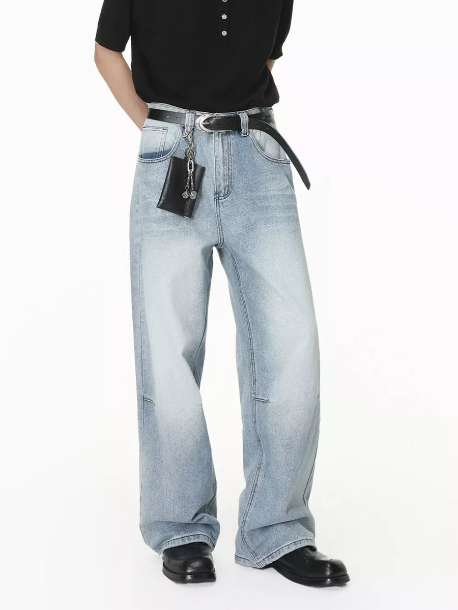 78 wide-leg jeans in Blue with wide-leg silhouette