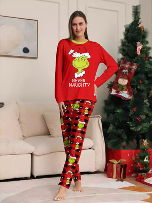 95% polyester, 5% spandex Care instructions: Machine wash cold pajama set in lime green with regular silhouette