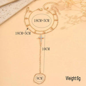 gold regular bracelet with not applicable