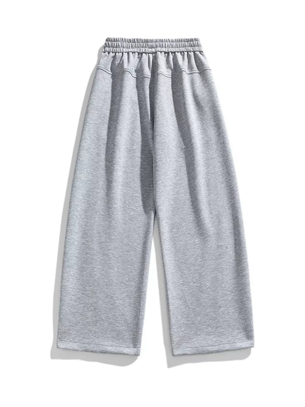 Men's Plus Size Loose Fit Wide Leg Casual Pants in Navy Blue