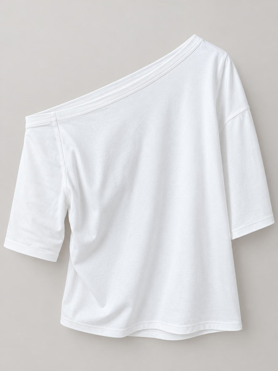 Gray t-shirt with waist-length and pullover