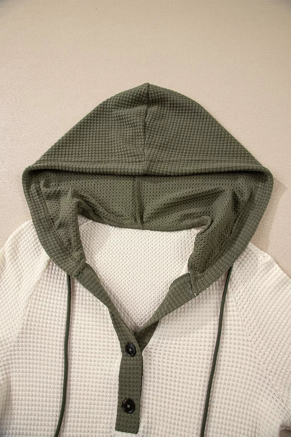 classic pullover hoodie in White with hooded