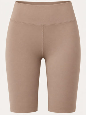 bike shorts in Gray with high-waisted and bermuda