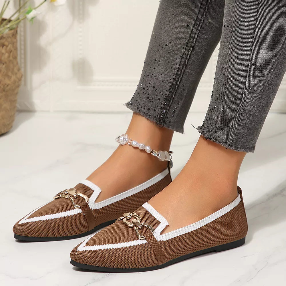 slip-on shoes featuring color-block in white with Mesh, Rubber Imported Size &amp texture