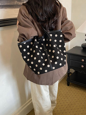 Suede Imported Size &amp tote in Tan with boxy silhouette