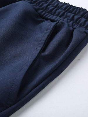 Khaki cargo shorts with bermuda and drawstring | elastic