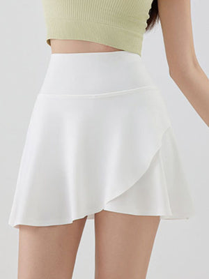 Black - Leg-Lengthening mini skirt