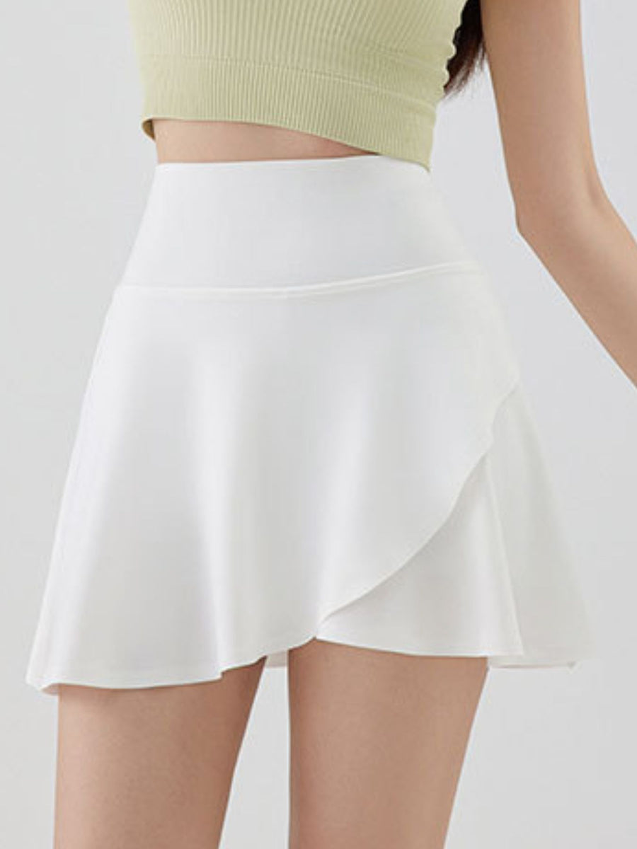 Black - Leg-Lengthening mini skirt