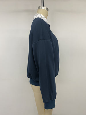 sweatshirt in Navy