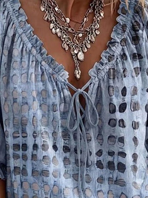 blouse in Sage