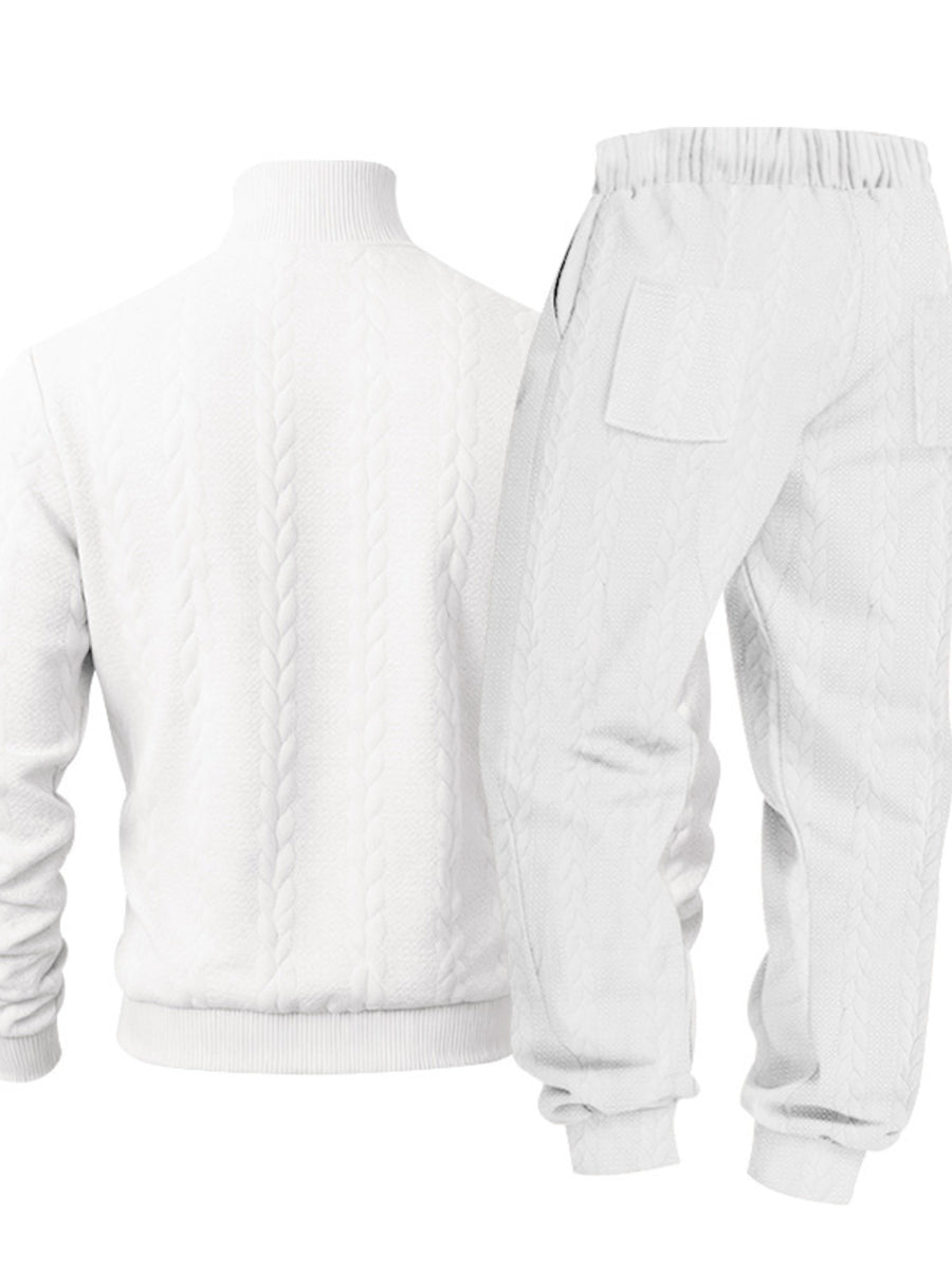 Light Gray lounge set with two-piece and long sleeve