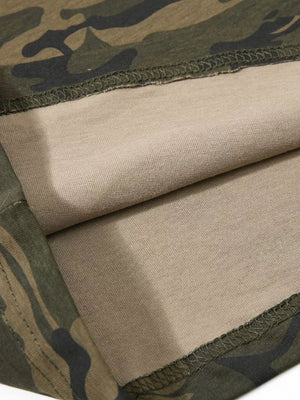 Men's Camouflage Print Short Sleeve T-shirt option 4