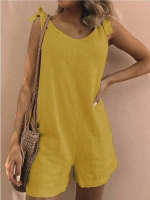 off-white romper with mini and pullover