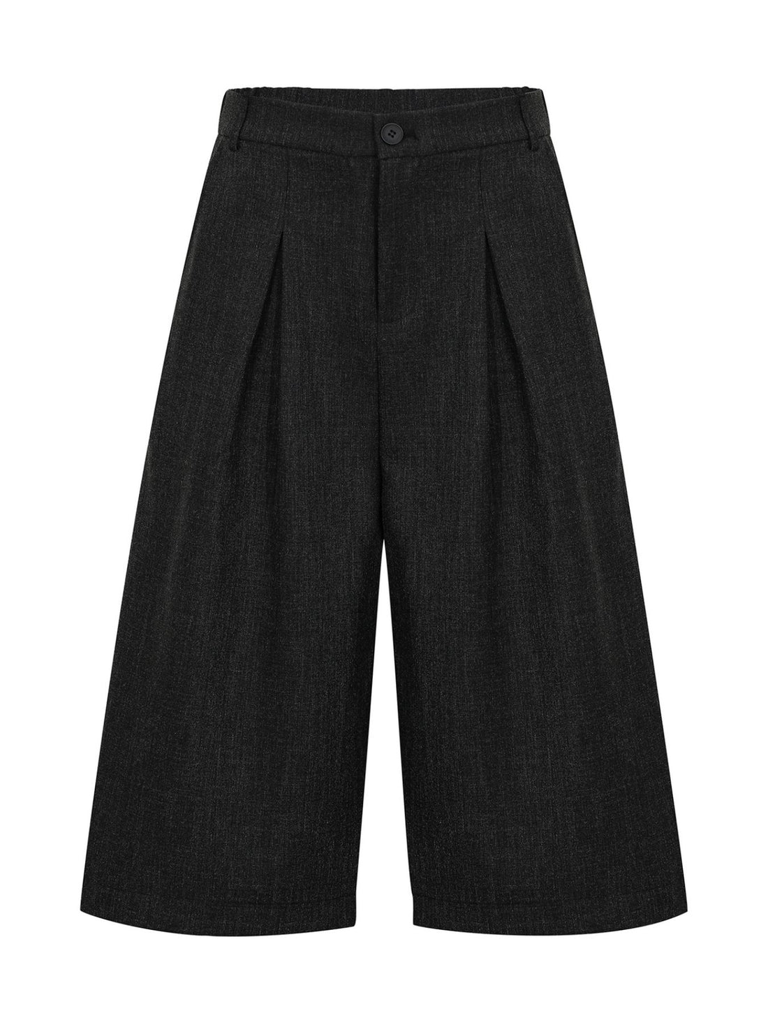 capri pants in Black with high-waisted and capri