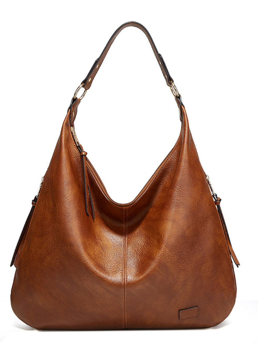 black shoulder bag