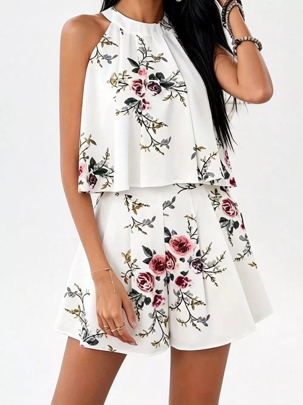 White Two-Piece Sets
