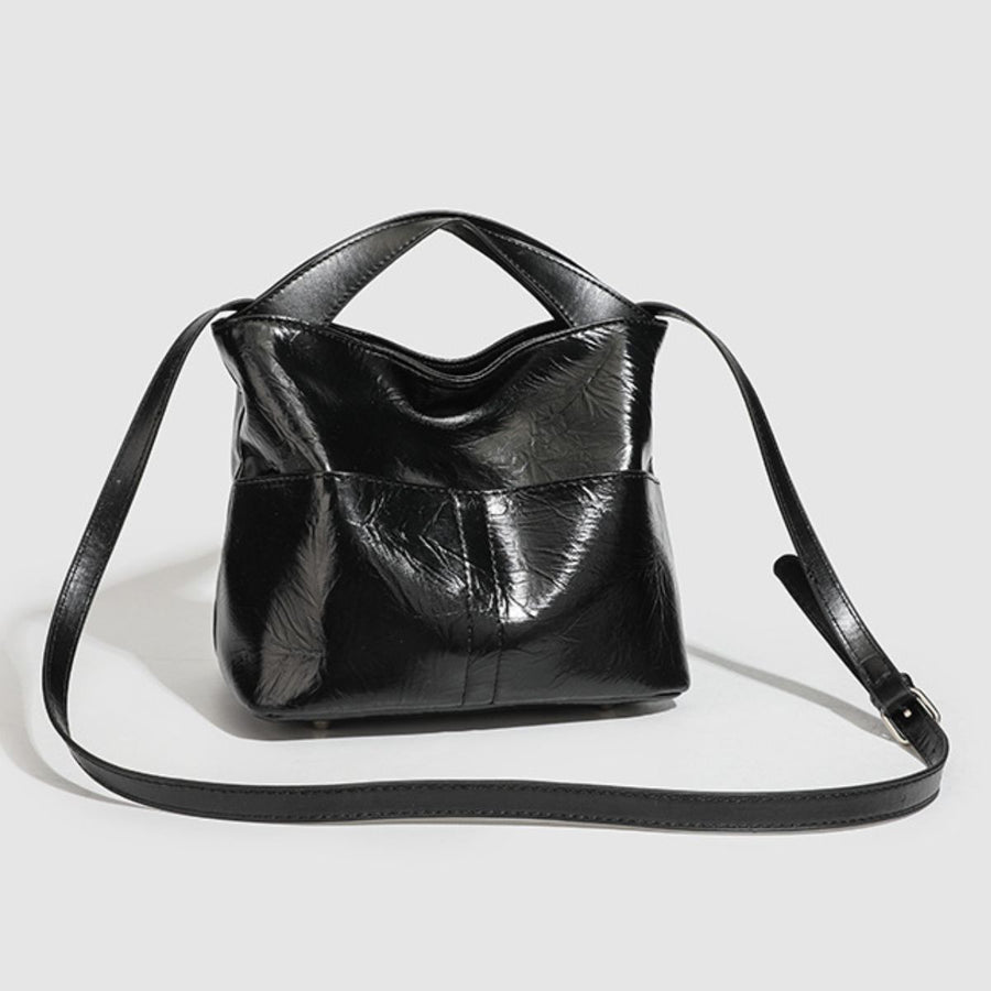 black with tote with glossy finish 7