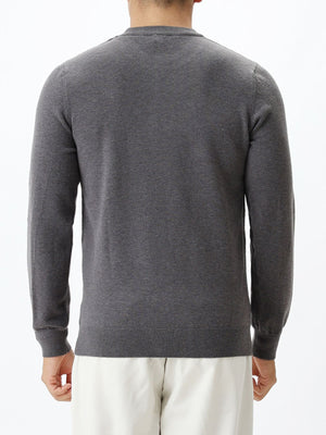 crewneck sweater in White
