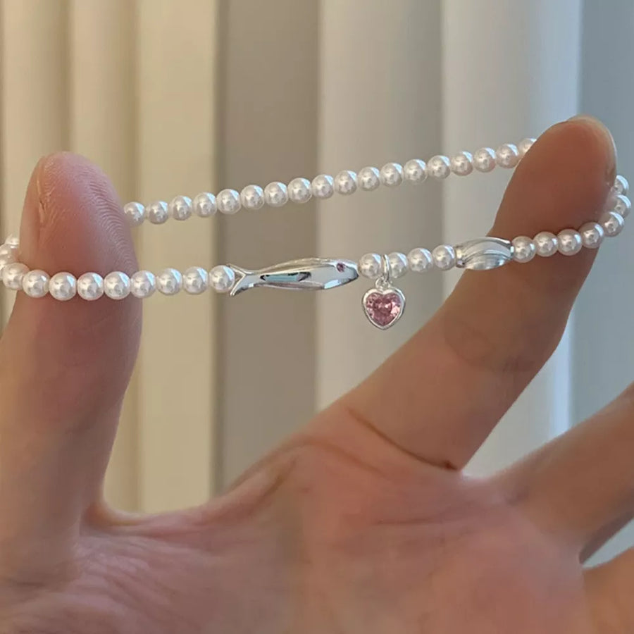 romantic bracelet in ivory with N/A