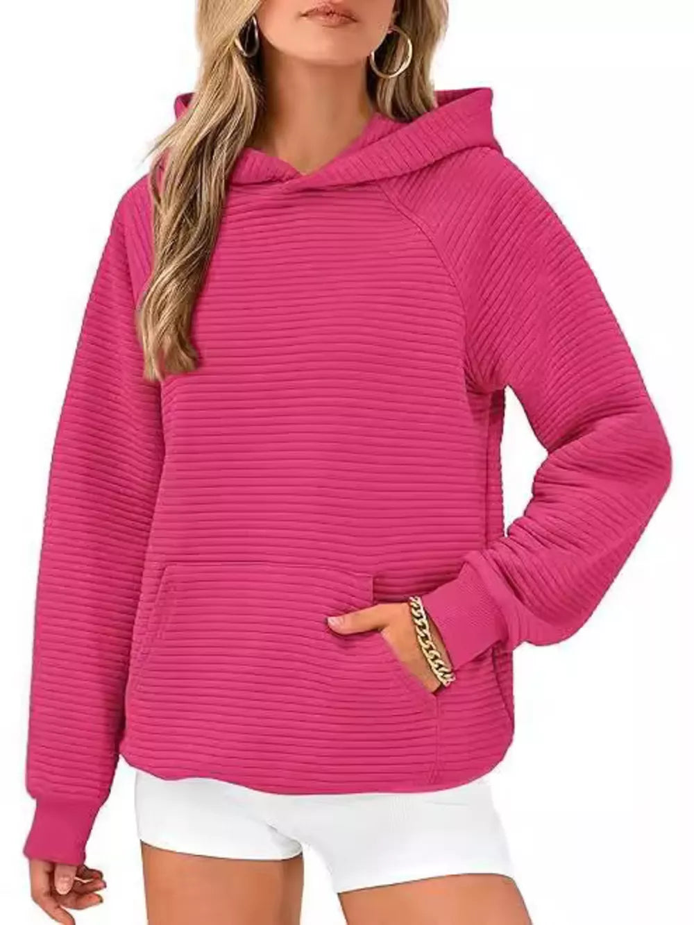 Green pullover hoodie