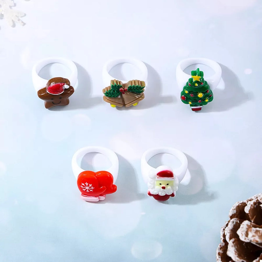 green ring featuring 5-piece set and graphic