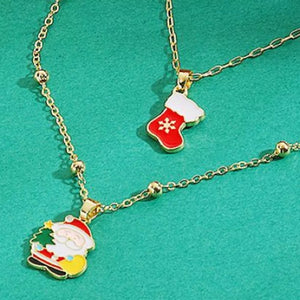 gold necklace with collar and lobster clasp