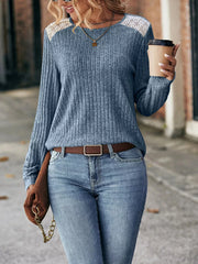 100% polyester Care instructions: Machine wash cold blouse in Black with relaxed silhouette