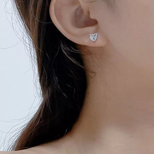 romantic earrings in Silver with not applicable