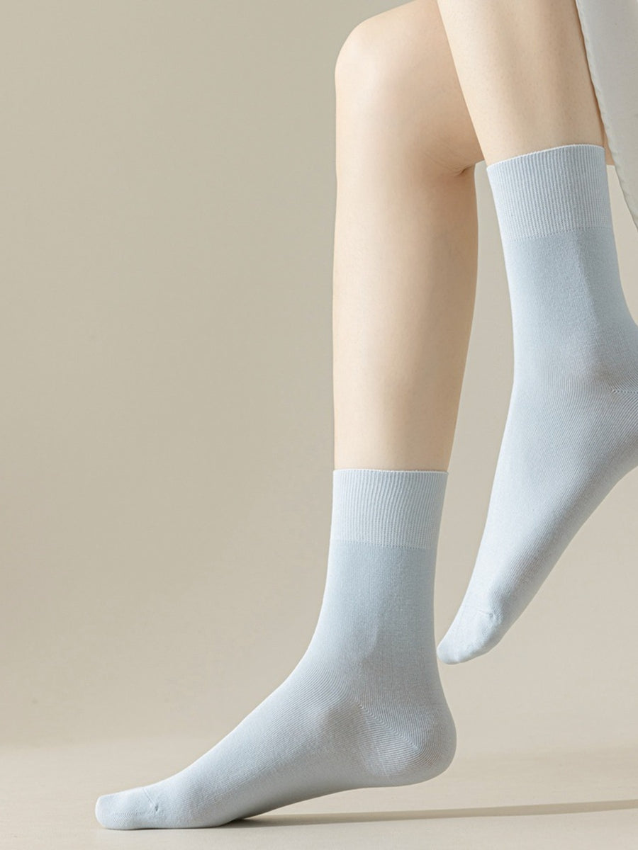 Light Blue socks with ankle-length and elastic