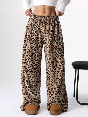 Camel lounge palazzo trousers
