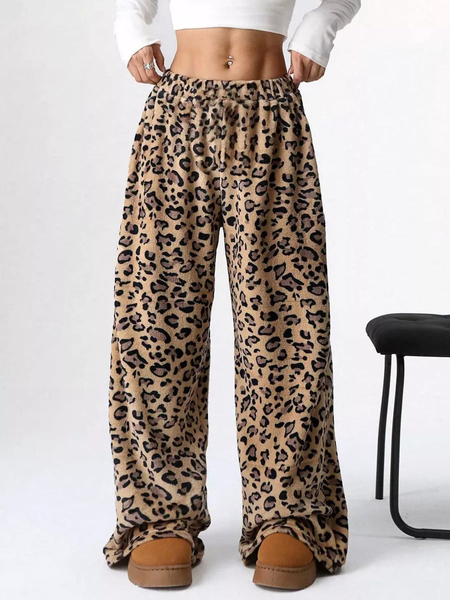 Camel lounge palazzo trousers